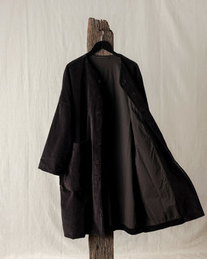 New Loose Coat Velvet Chocolate