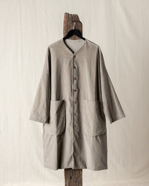 New Loose Coat Velvet Marron Glace
