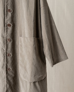 New Loose Coat Velvet Marron Glace