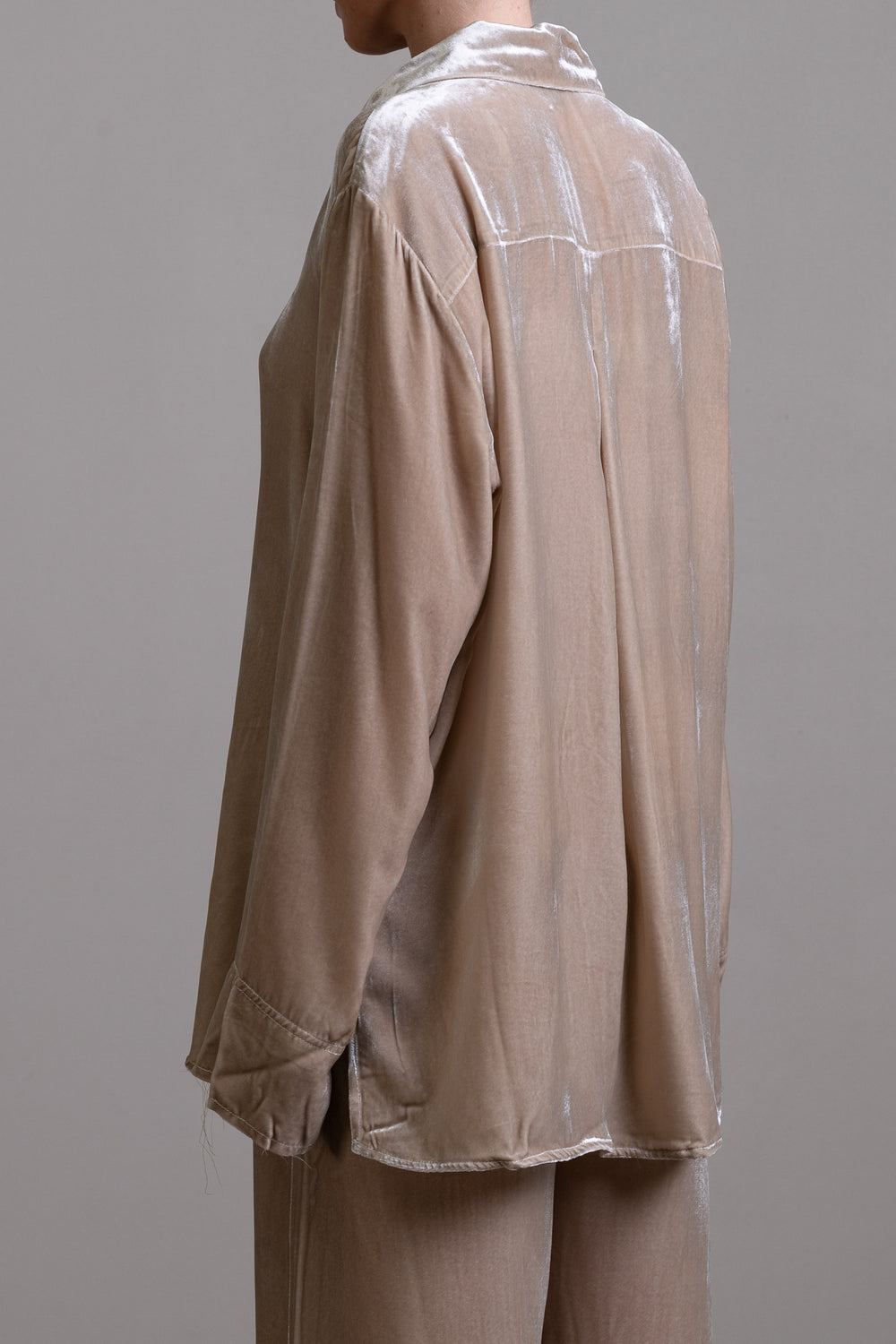 Velvet Shirt Stone