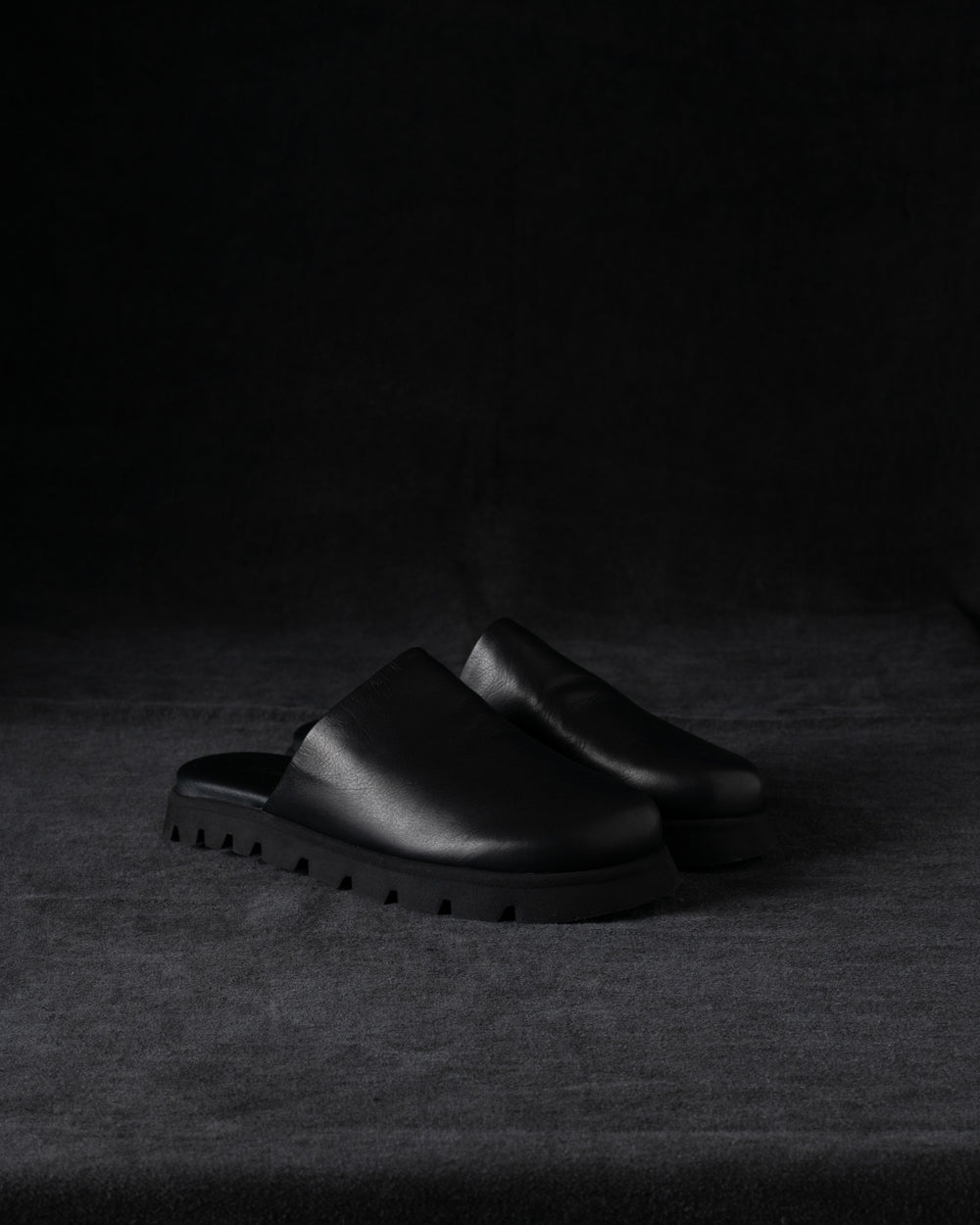 Insider Man Clogs Calf Soft Black