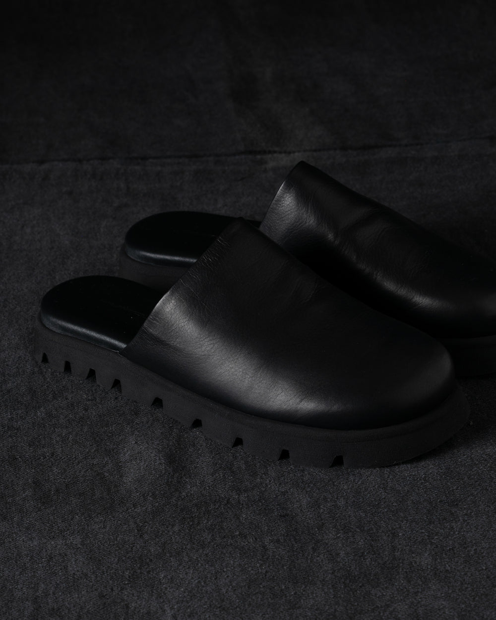 Insider Man Clogs Calf Soft Black