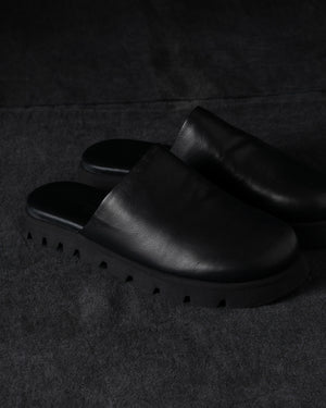Insider Man Clogs Calf Soft Black