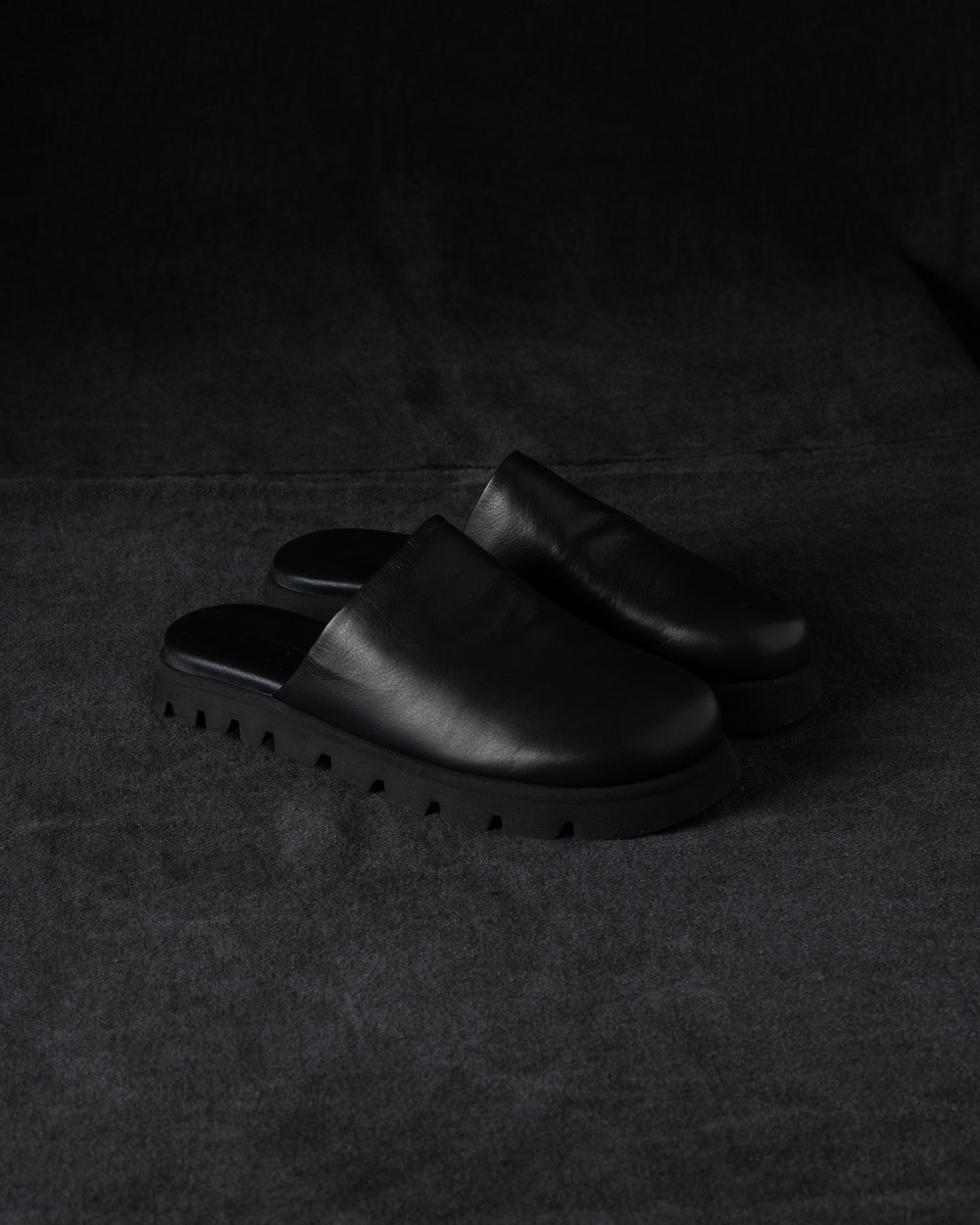 Insider Man Clogs Calf Soft Black