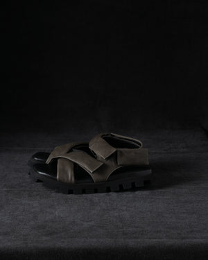 Yes Please Sandals Calf Soft Matte Taupe