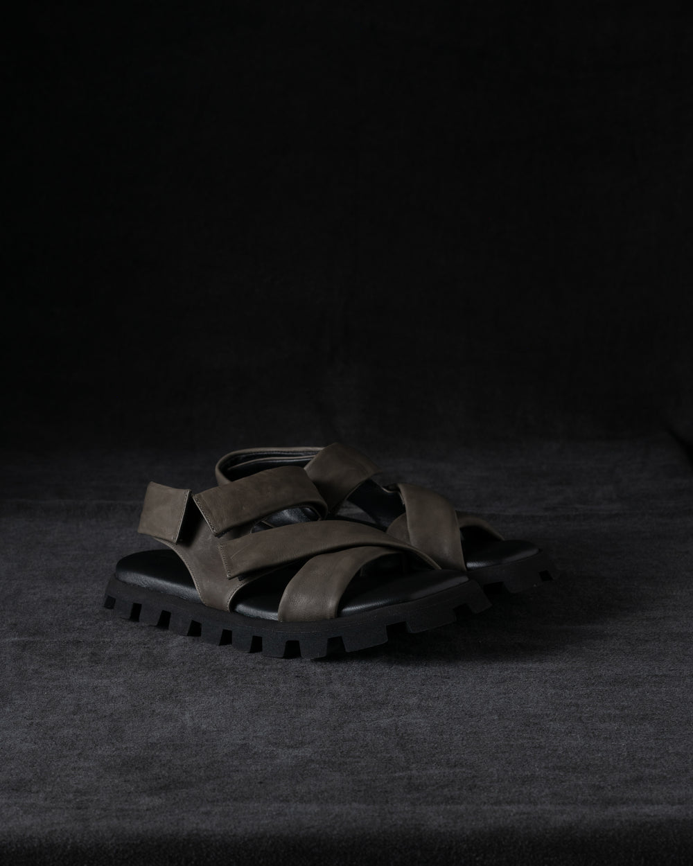 Yes Please Sandals Calf Soft Matte Taupe