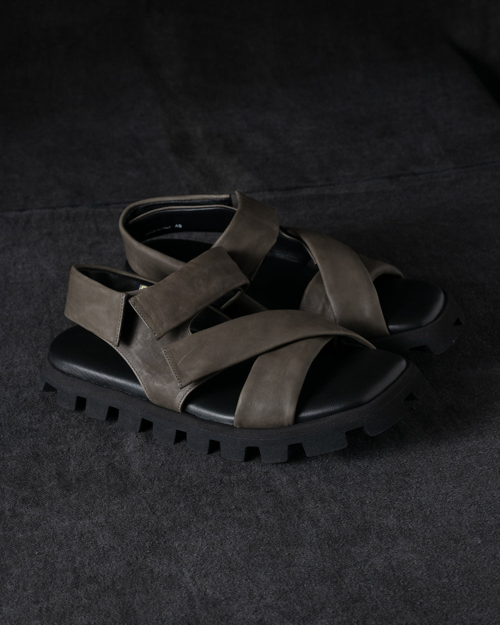 Yes Please Sandals Calf Soft Matte Taupe