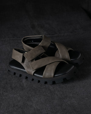 Yes Please Sandals Calf Soft Matte Taupe