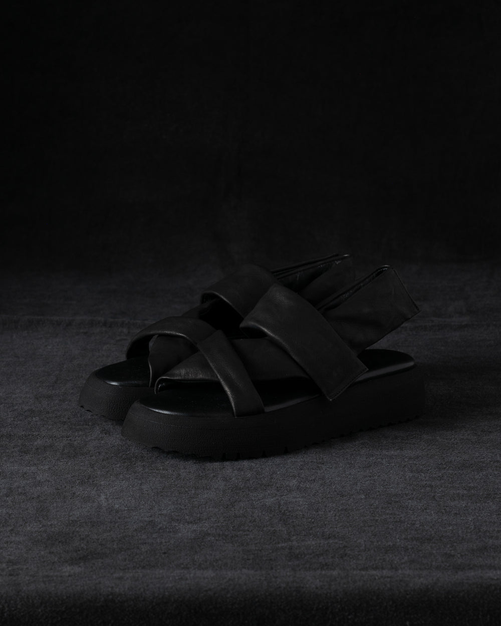Slow Motion Bombato Calf Soft Matte Black