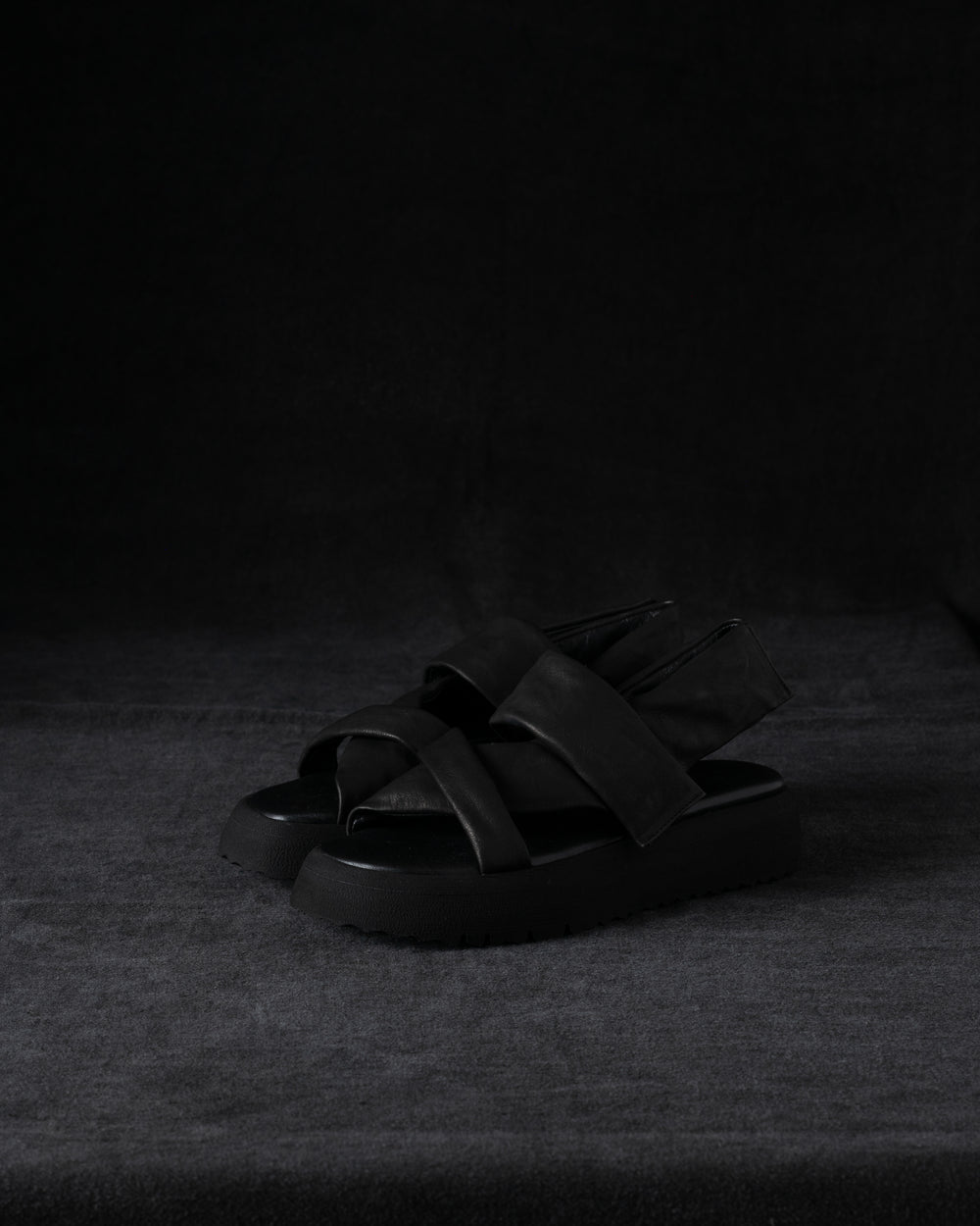 Slow Motion Bombato Calf Soft Matte Black