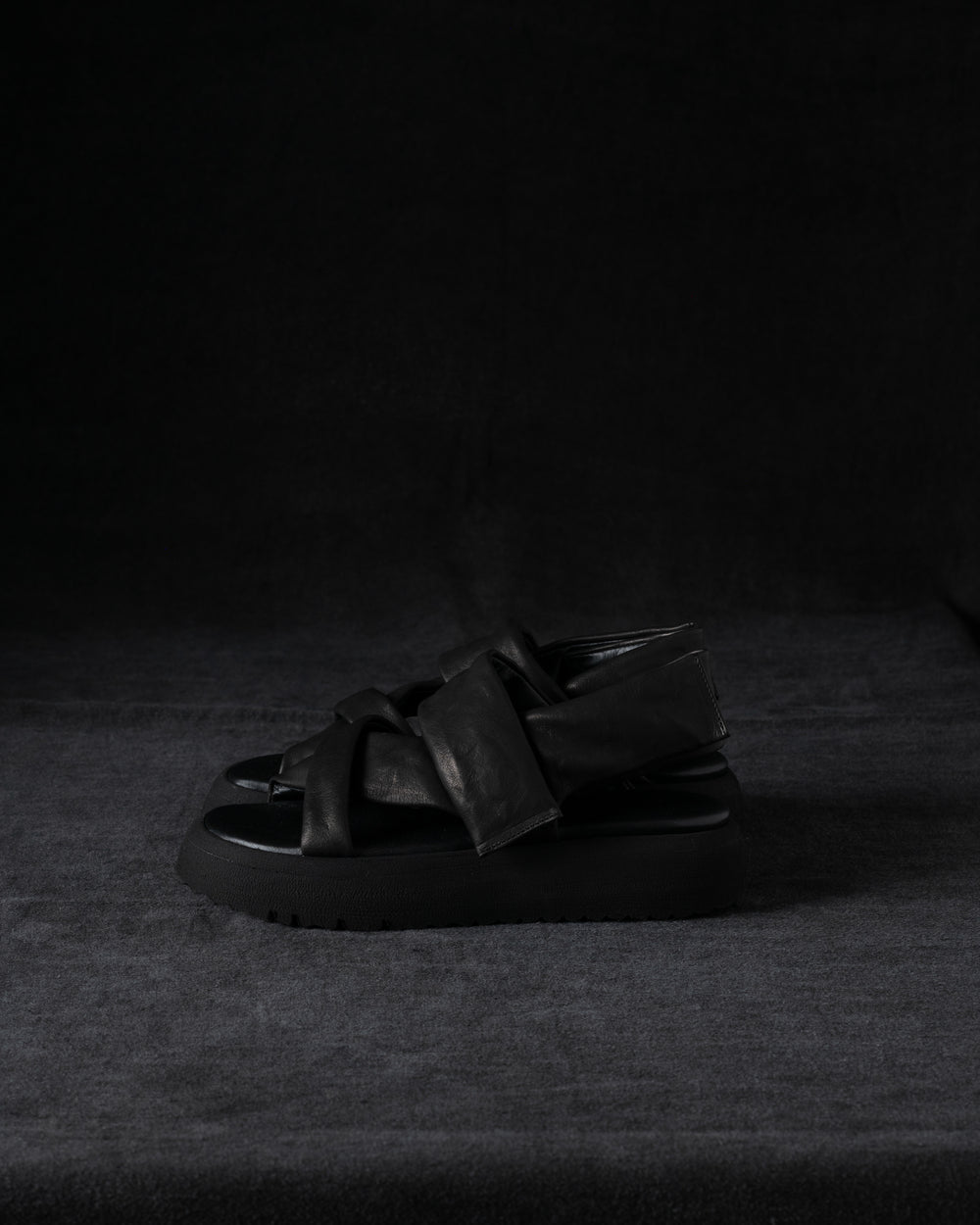 Slow Motion Bombato Calf Soft Matte Black