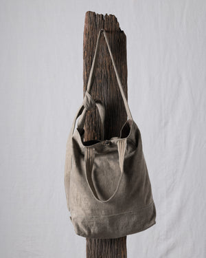 Double Dyed Cotton Linen Jacquard Two Way Unisex Tote