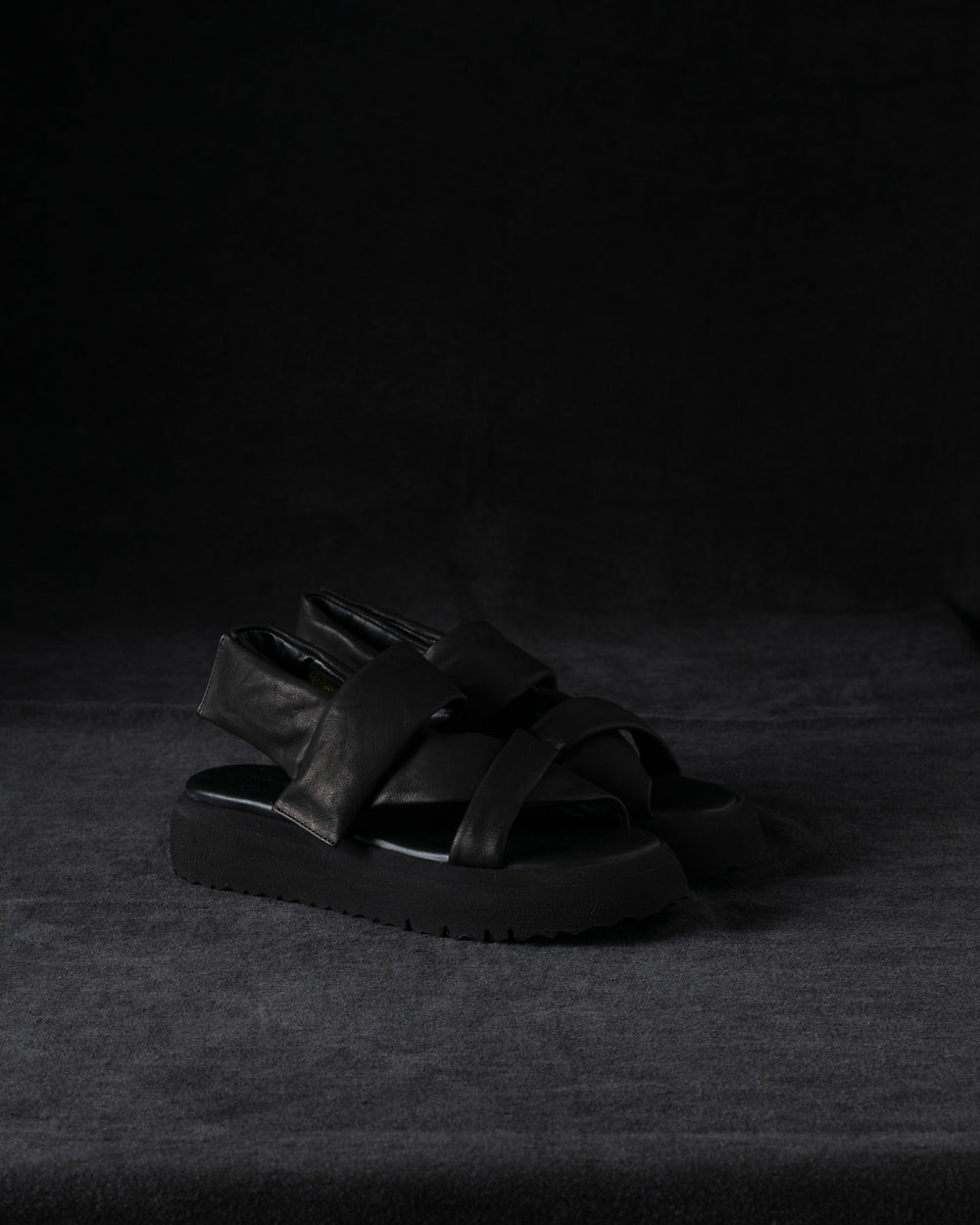 Slow Motion Bombato Calf Soft Matte Black