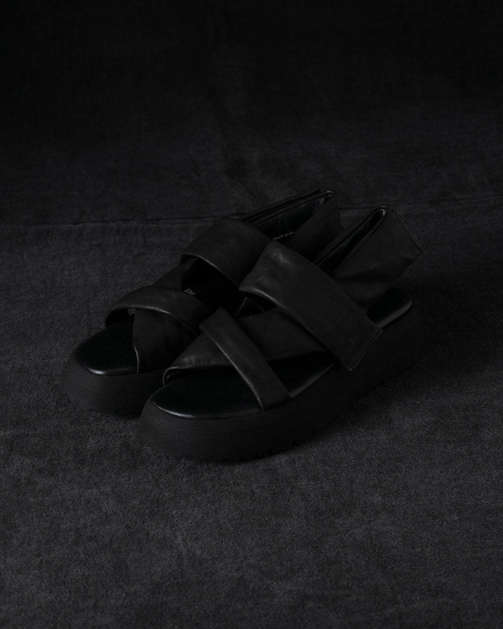Slow Motion Bombato Calf Soft Matte Black