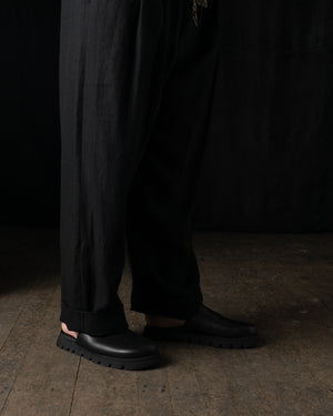 Insider Man Clogs Calf Soft Black