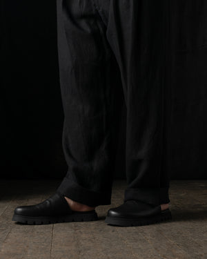 Insider Man Clogs Calf Soft Black