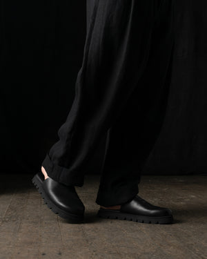 Insider Man Clogs Calf Soft Black