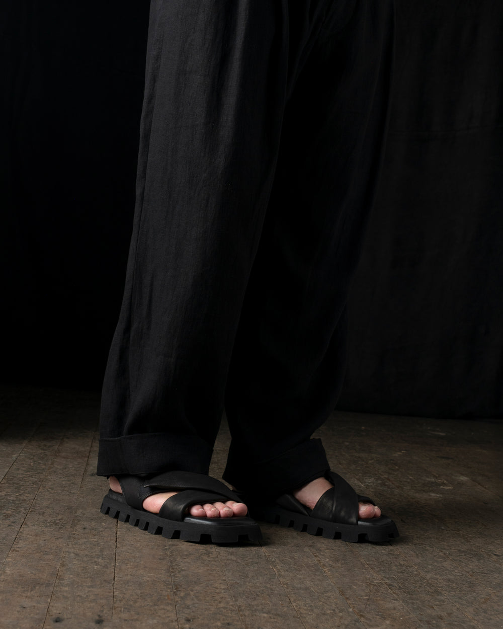 Yes Please Calf Soft Matte Black