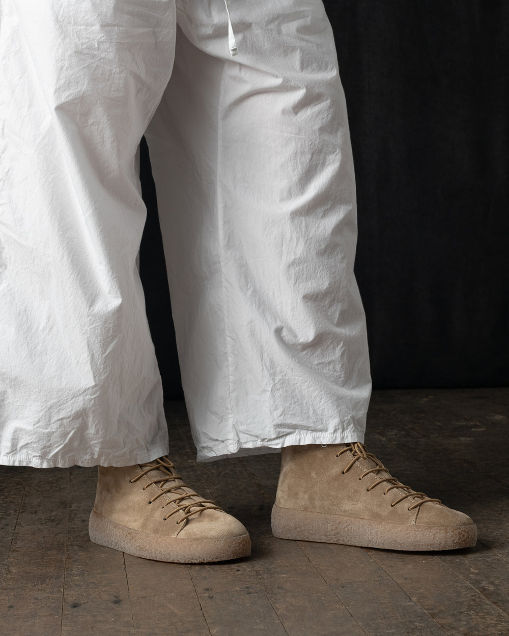 Womens Sneakers Soft Calf Suede Camel / Honey