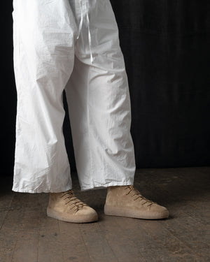 Womens Sneakers Soft Calf Suede Camel / Honey