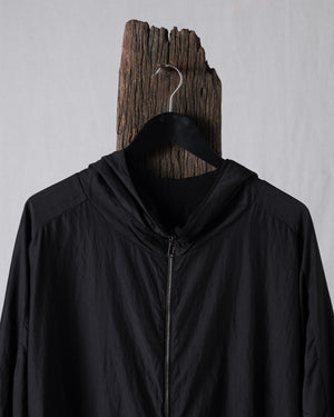 Reversible Silk Jacket Black