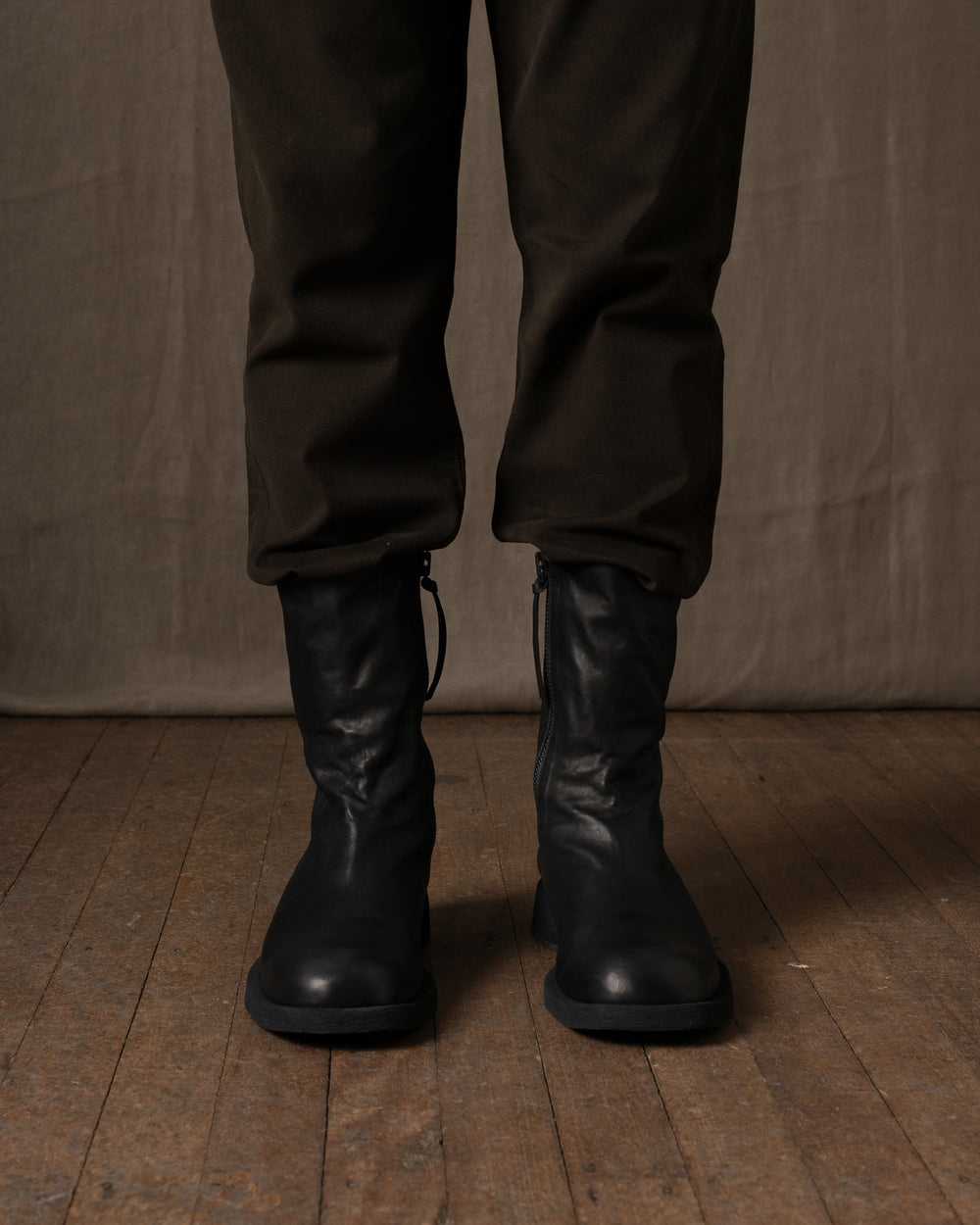 Mens Icon Boots Matte Black Soft Calf