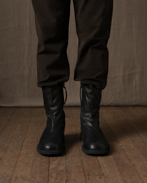 Mens Icon Boots Matte Black Soft Calf