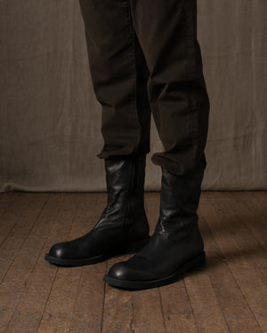 Mens Icon Boots Matte Black Soft Calf