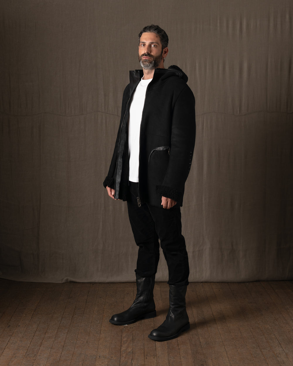 Plutone SHGR Shearling Black