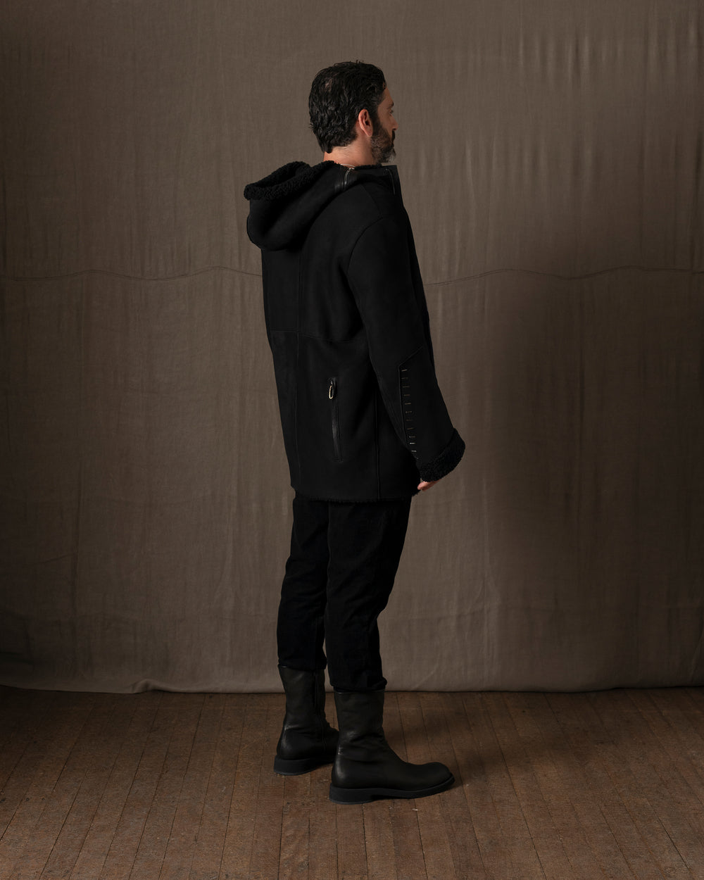 Plutone SHGR Shearling Black