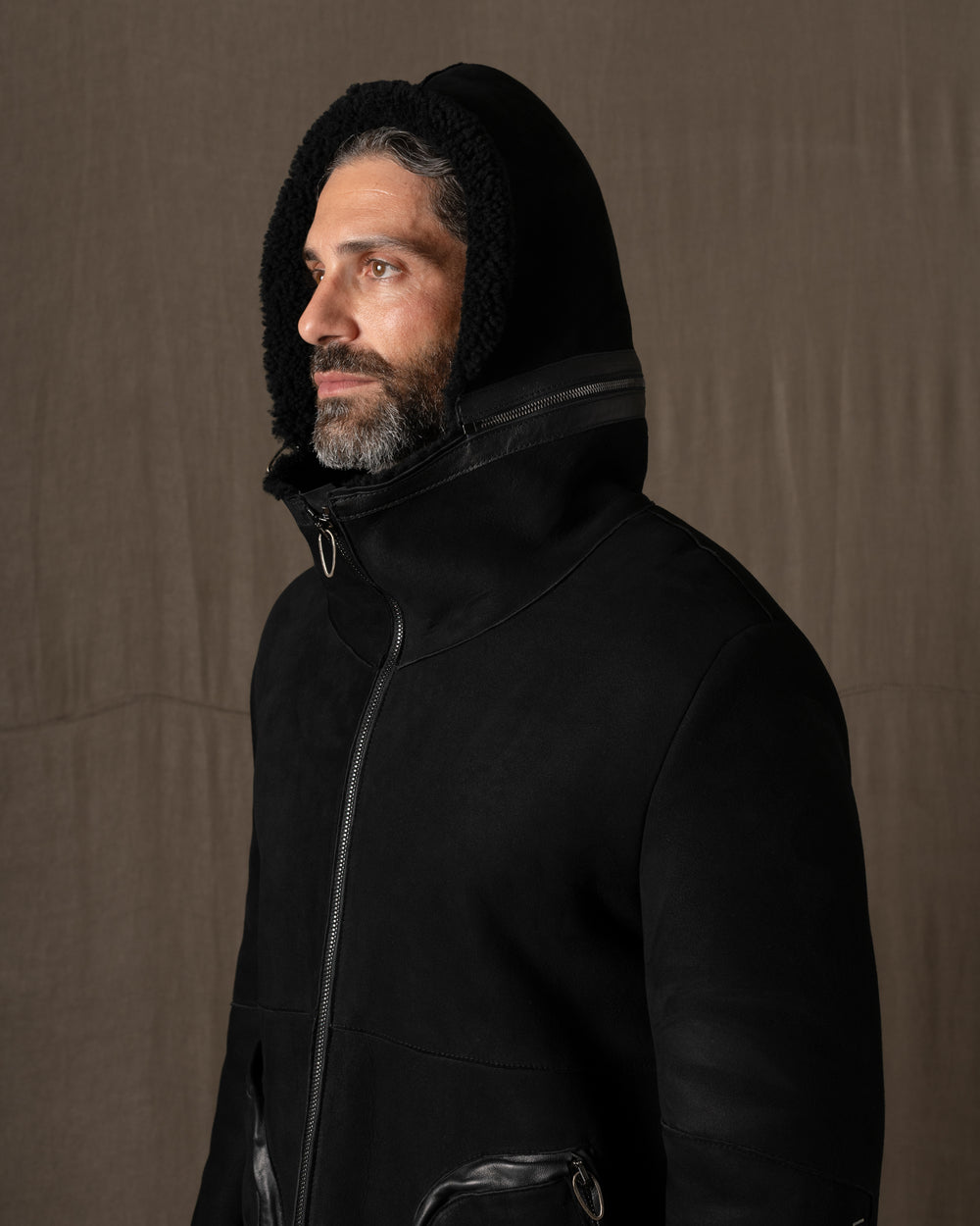 Plutone SHGR Shearling Black