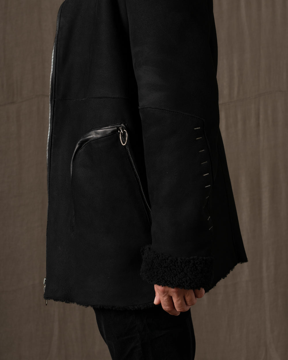 Plutone SHGR Shearling Black