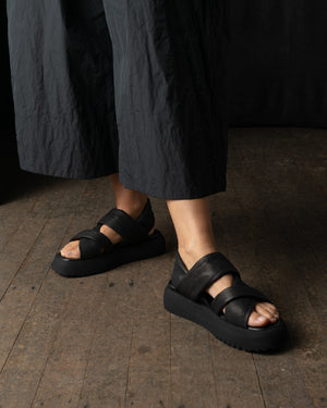 Slow Motion Bombato Calf Soft Matte Black