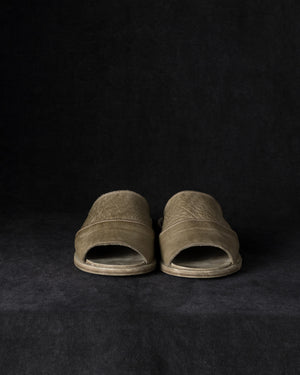 Mens Leather Sandals Dusty Sage