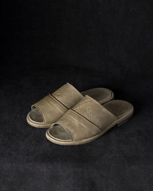 Mens Leather Sandals Dusty Sage