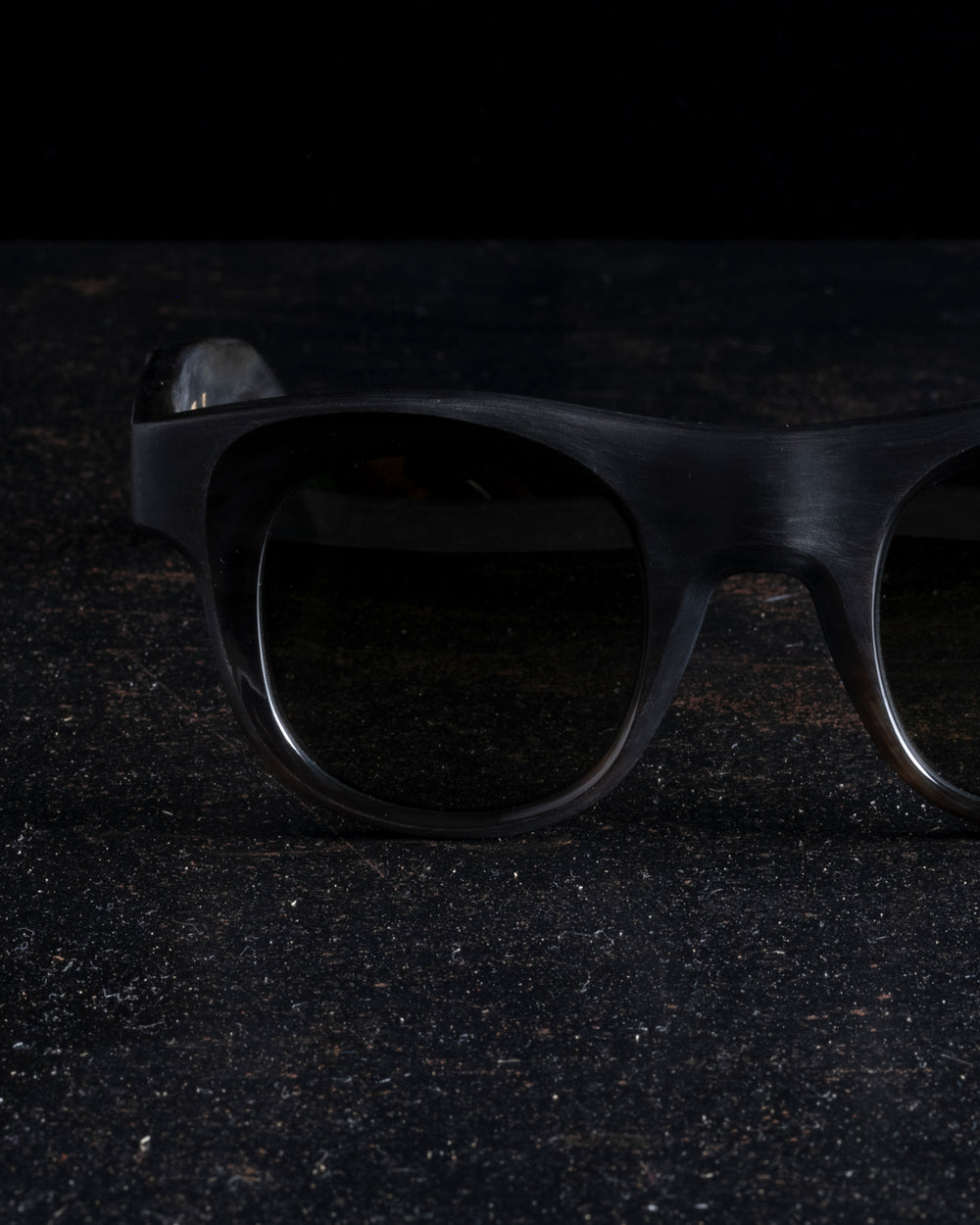 RG00UW20 Sammy Black Horn x Green Gradient Lens