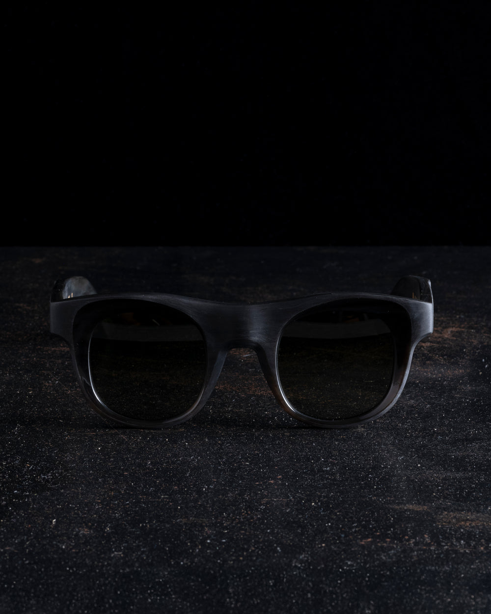 RG00UW20 Sammy Black Horn x Green Gradient Lens