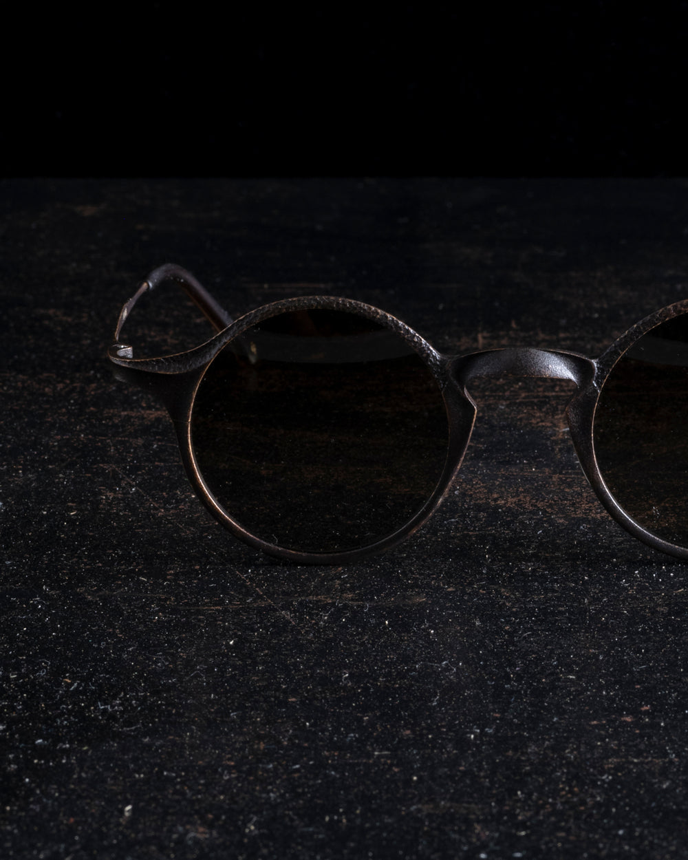 RG00UW19 Giorgio Antique Bronze Copper x Bronze Gradient Lens (Hand Hammered)