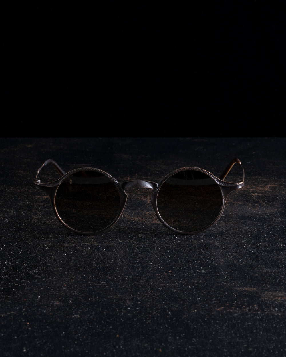 RG00UW19 Giorgio Antique Bronze Copper x Bronze Gradient Lens (Hand Hammered)