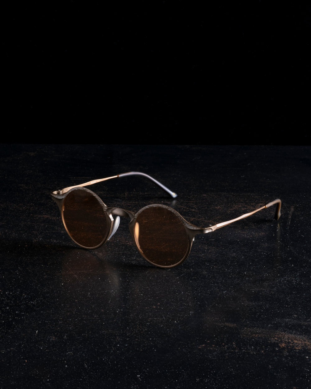 RG00UW19 Giorgio Pewter Copper x Salmon Lens Enigma Texture