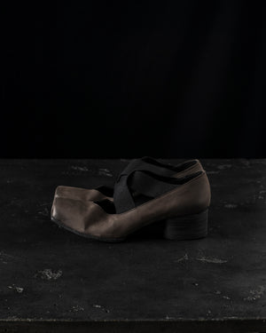 High Ballet Shoes Brown Black