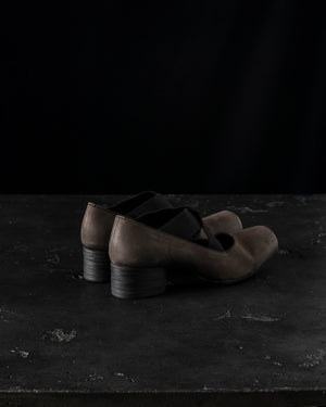 High Ballet Shoes Brown Black