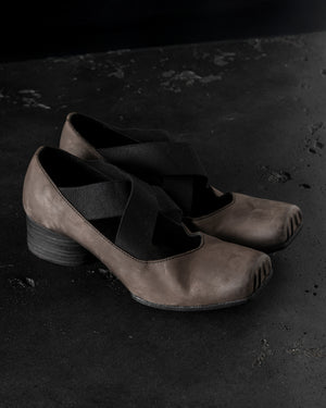 High Ballet Shoes Brown Black