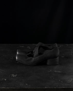 High Ballet Shoes Black