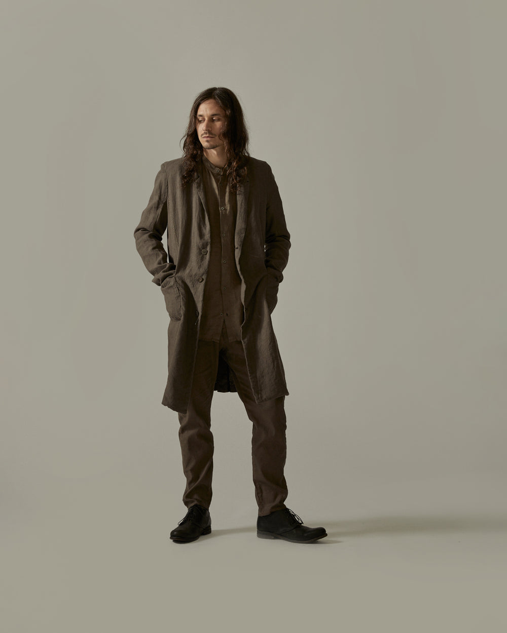 Duster Coat Brown - Main Image