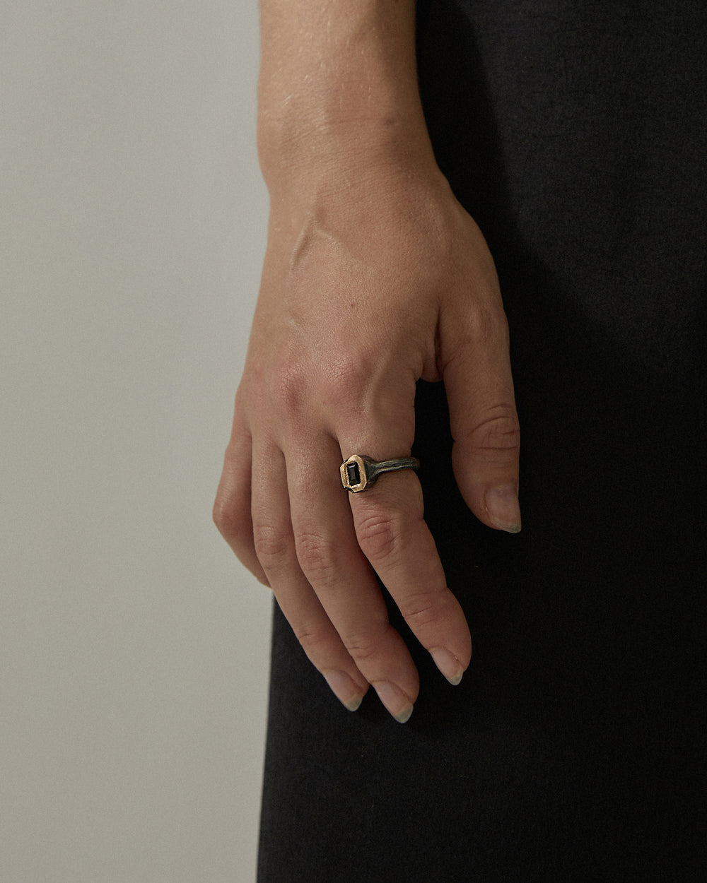 Square Tourmaline Ring