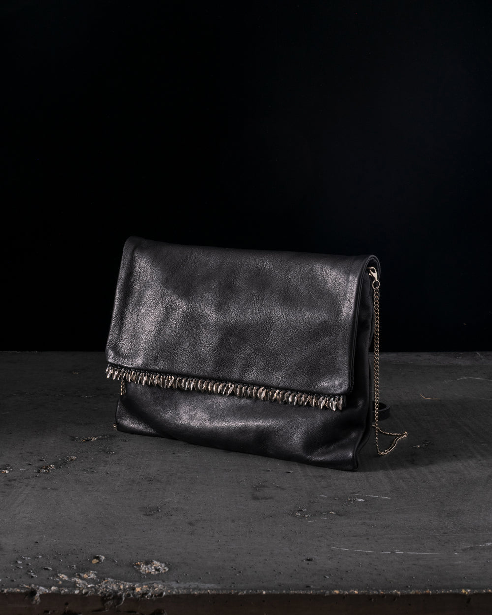 Deng Piccola Foglie Black