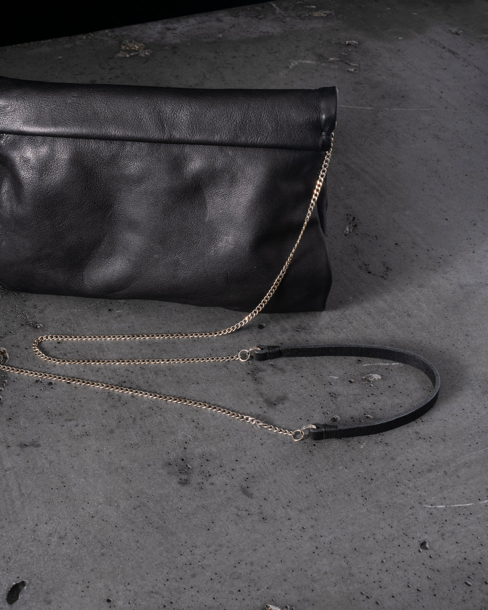 Deng Piccola Foglie Black