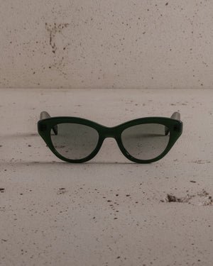 Dottie Sun Forest / Semi Flat Emerald Gradient Lens