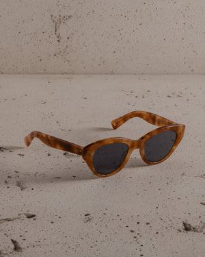Dottie Sun Ember Tortoise / Semi Flat Blue Smoke Lens